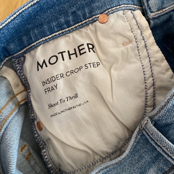 Mothers jeans insider crop step fray - Picture 9 of 9